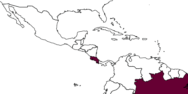 map of Cabeza ugaldei     Hansson & LaSalle, 2003